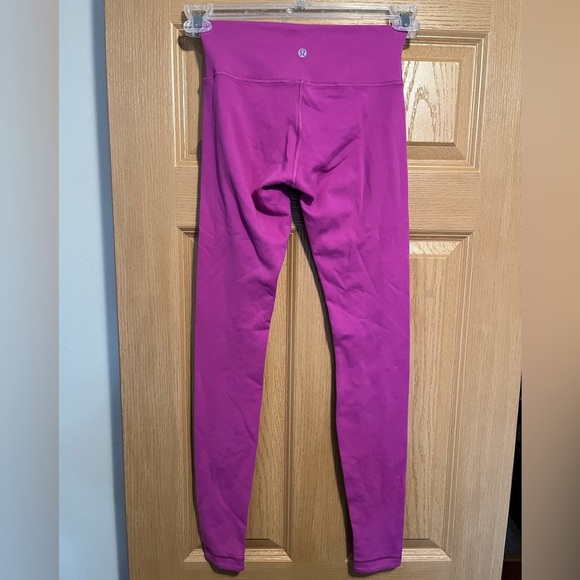 Lululemon Purple Reversible Leggings Full Length - Picture 8 of 8